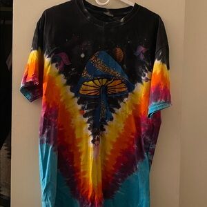 Tie- dye mushroom shirt missing tag